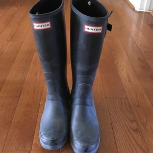 Hunter rain boots size 7