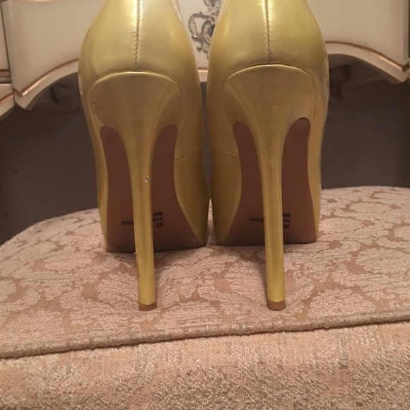 Cupid lemon-lime platform heels 👠👑 - Picture 2 of 4