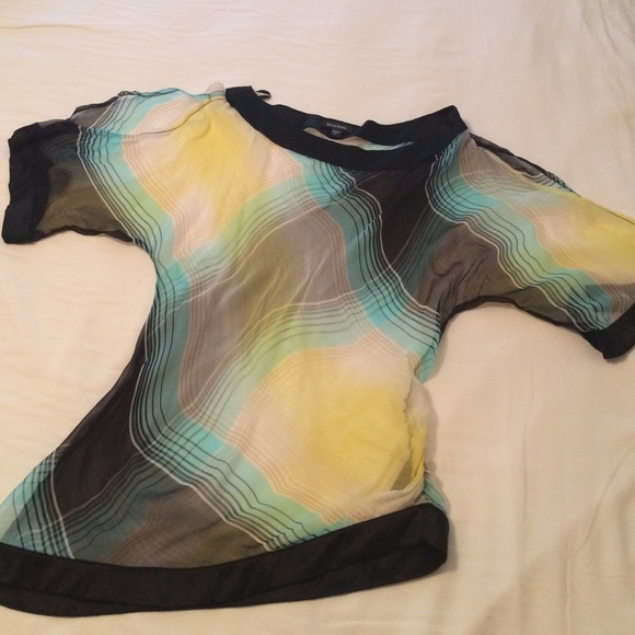 Make an offer... Bebe 100% Silk tunic