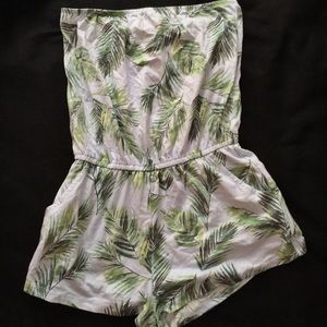Strapless Romper