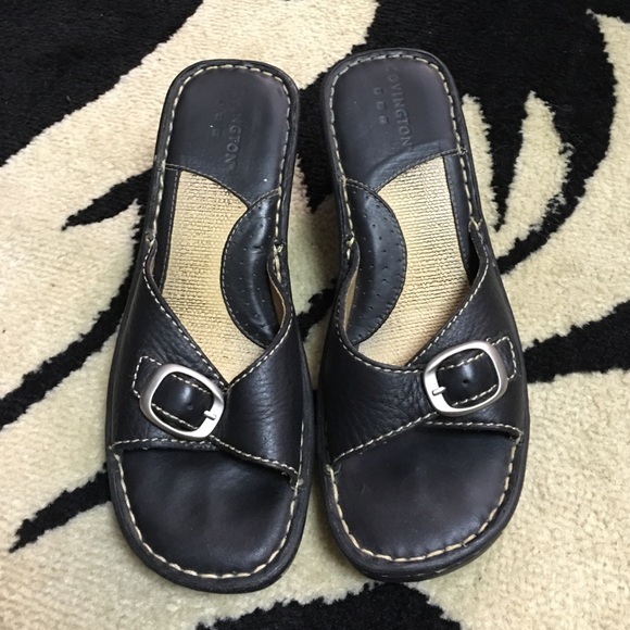 Covington Black wedges