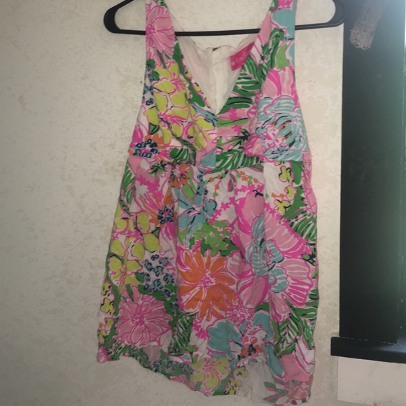EUC Lilly Pulitzer Nosey Posey Top Medium