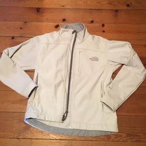 White/Creme Northface Shell Jacket