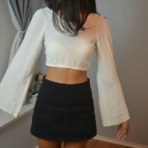 Flowy crop top
