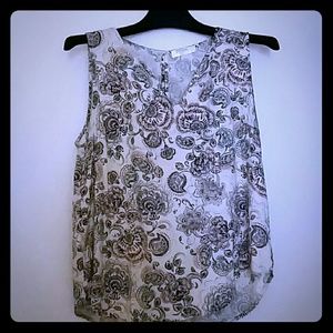 Caliban Split Neck Top