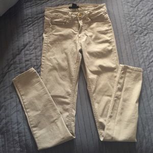 Tan jeans in great condition!
