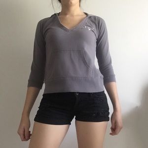 GUESS Sweaters - GUESS Cropped Hoodie GUESS Sweaters - GUESS Cropped Hoodie