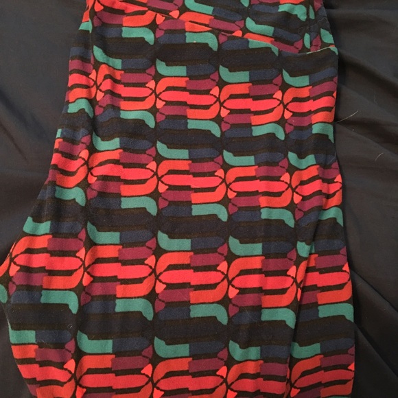 Lularoe Leggings (TC) "Gummy Worms"
