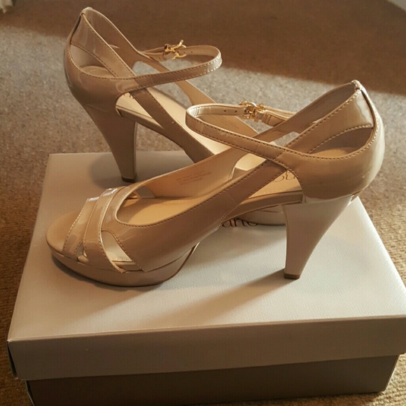 Cream heels