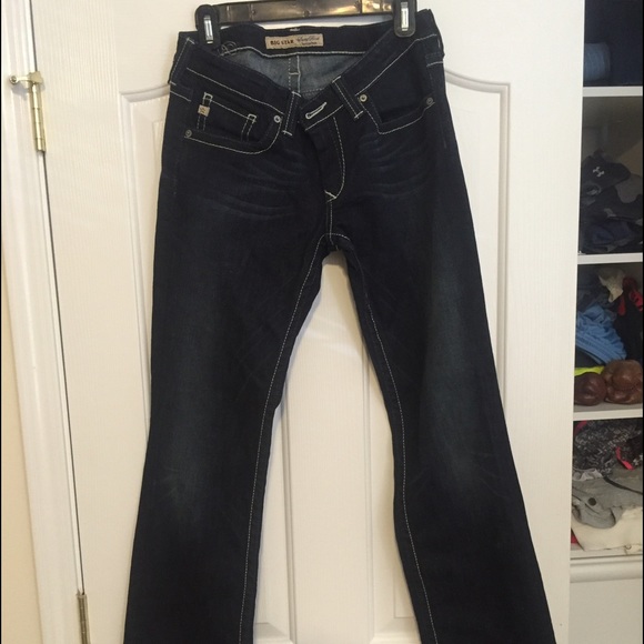 Big star sweet boot ultra low rise jeans