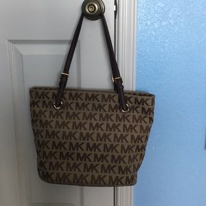 Brown Michael Kors shoulder bag