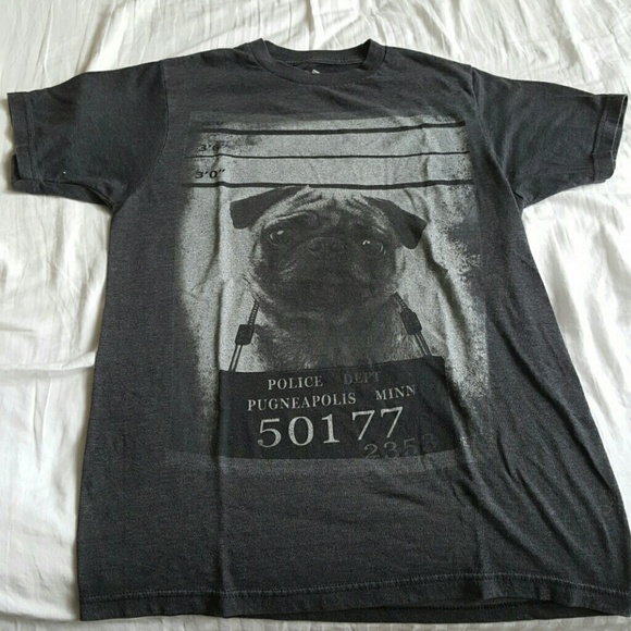 The Raw Uncut Tops | The Raw Pug Tshirt 