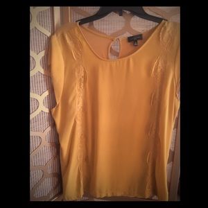 The Limited Mustard Blouse XL