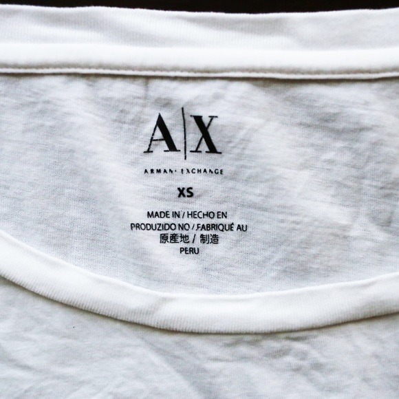 Armani Exchange logo tee size XS - Picture 2 of 4