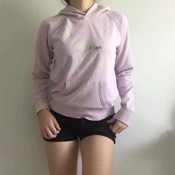 American Eagle Outfitters Tops - American Eagle Lilac Sweatshirt American Eagle Outfitters Tops - American Eagle Lilac Sweatshirt