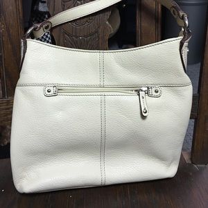 Tignanello Creme Crossbody Purse or Shoulder
