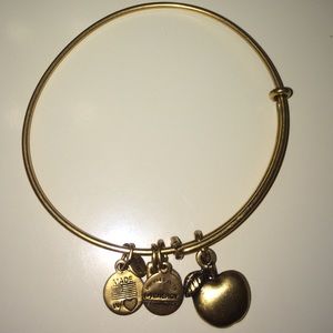 Gold Teacher/Apple Alex and Ani Bracelet