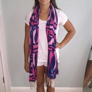 Lilly Pulitzer Sailboat Scarf
