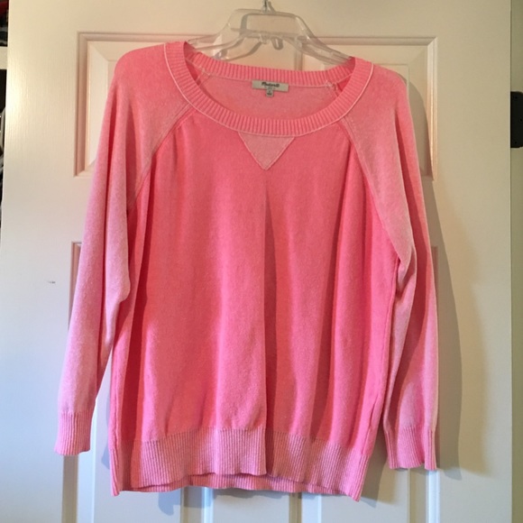 Madewell Crewneck Pullover 3/4 Sleeve 💖
