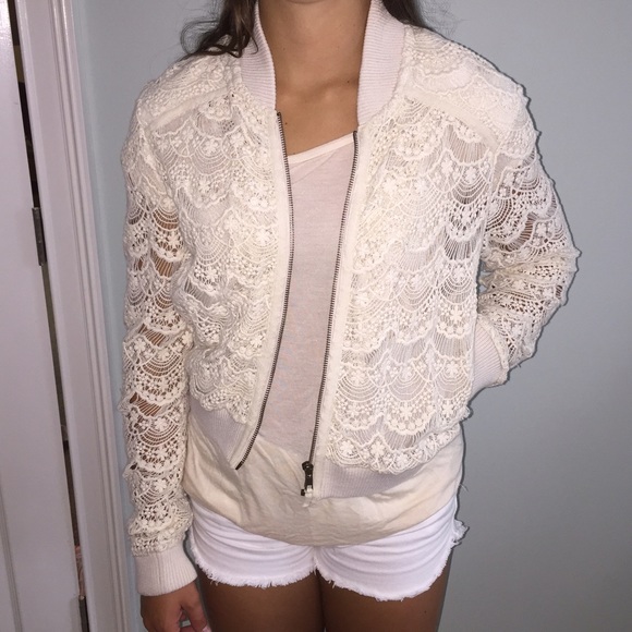 Free People Lace Jacket