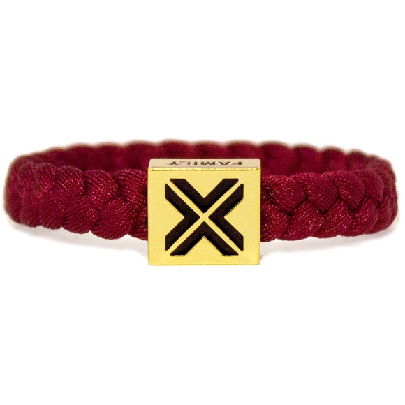 Burgandy & Gold bracelet | MSRP $15.00
