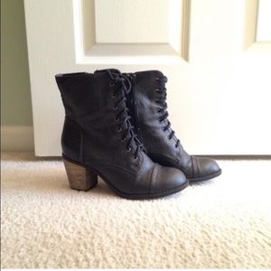 NEW diba military combat heel boots size 6.5