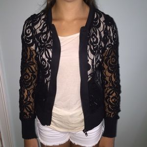 Free People Lace Jacket