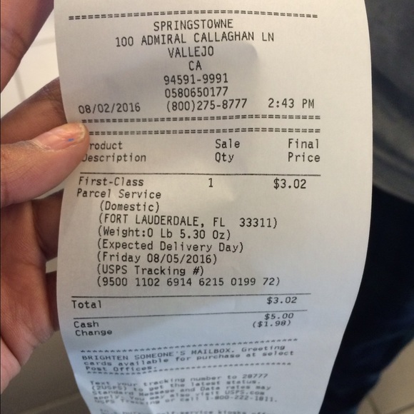 Shipping proof - Picture 3 of 3