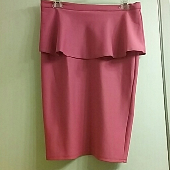 RED/Coral skirt