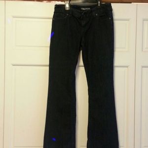 Maurices dark wash Ellie flare jeans