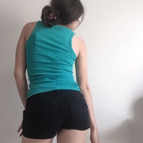 Route 66 Tops - Route 66 Teal Tank Top Route 66 Tops - Route 66 Teal Tank Top