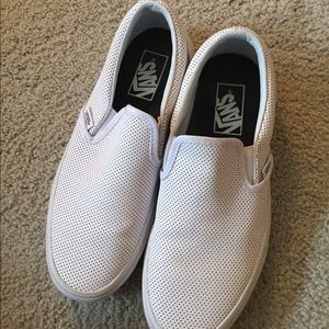 Perforated Classic Slip-On Vans Sneakers