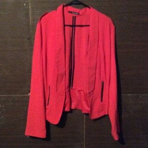 Coral blazer