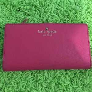 Kate spade pink wallet