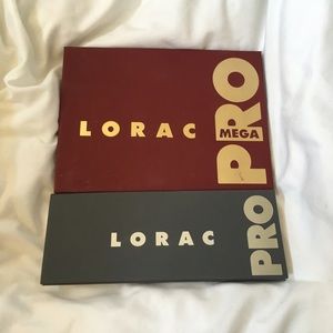 LORAC MEGA PRO EYESHADOW PALETTE & PRO PALETTE 2
