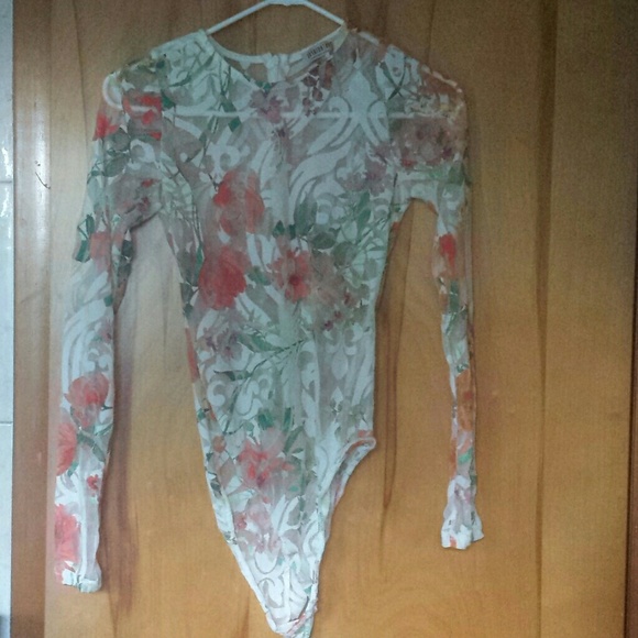 Lace body suit