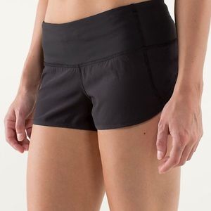 LuluLemon Black Running Shorts