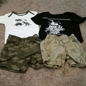 Boys shorts outfits