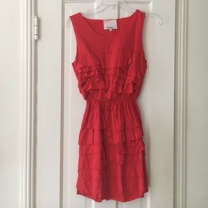 Phillip Lim red ruffle dress