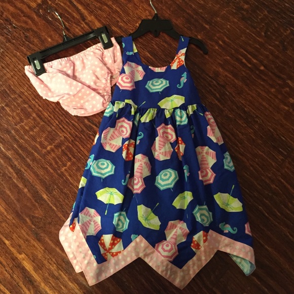 Bonnie baby handkerchief dress - Picture 2 of 4