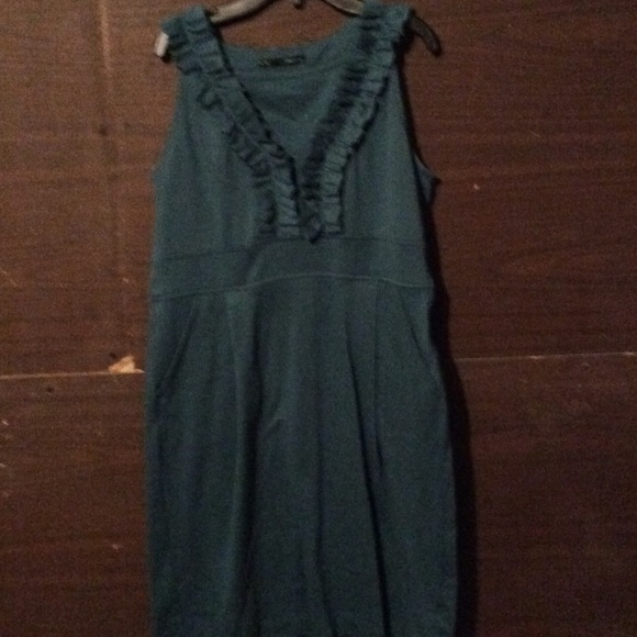 Teal dress
