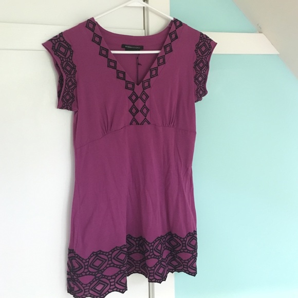 BCBG purple tunic