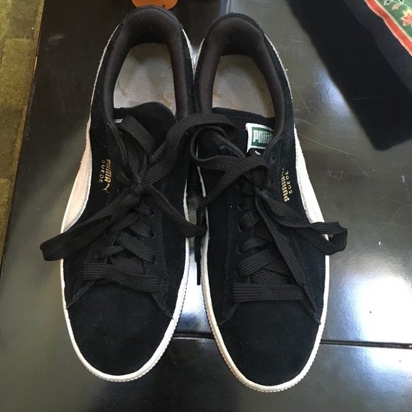 Puma Suede Classic Black/White