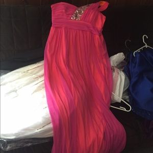 Pink formal dress size XL