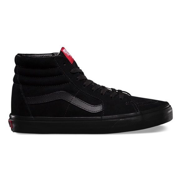 Classic Vans SUEDE SK8-HI - Black