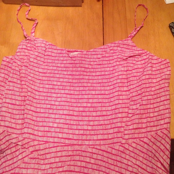 NWT pink/white cami dress Old Navy XL only left - Picture 2 of 3