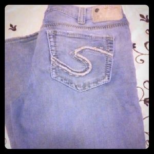 Silver jeans