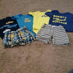 Boys shorts outfits
