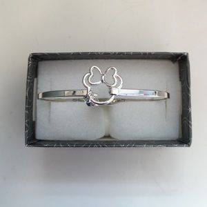 Silver plated Minnie bracelet