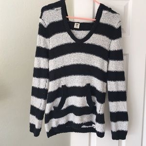 ROXY knit hooded sweater
